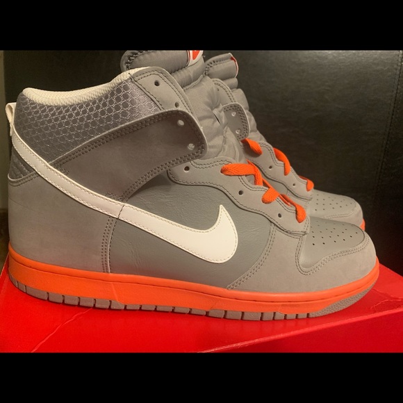Men’s grey and orange Nike - Picture 2 of 3